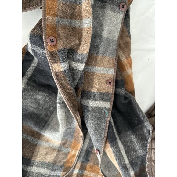 J Crew Wool Jacket Liner Men’s Lining Plaid XL - Picture 5 of 9